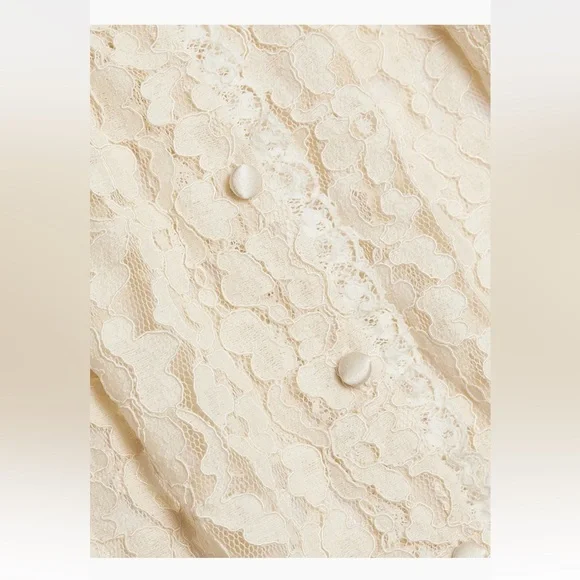 DÔEN Lenore Lace Short-Sleeve Blouse - Picture 6 of 14